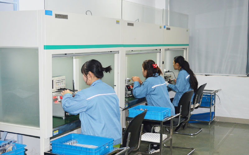 Shanghai Hengxiang Optical Electronic Co., Ltd. linea di produzione in fabbrica